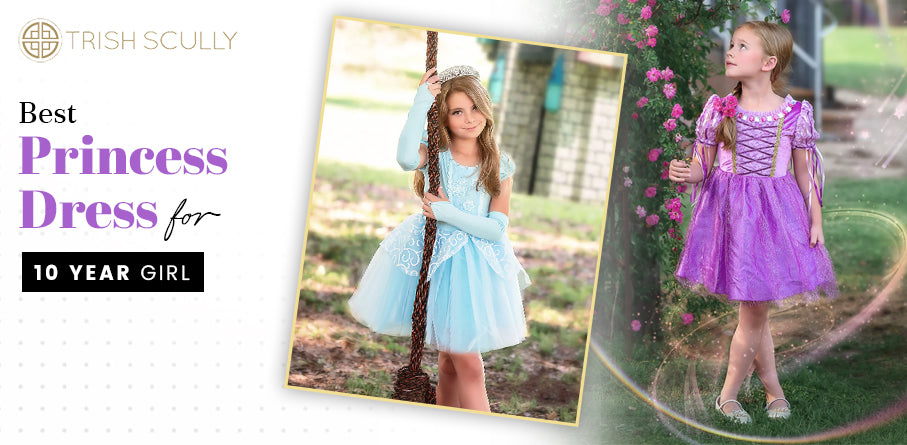 open lace back dress Light Up Princess Costume For Little Girl main image 0