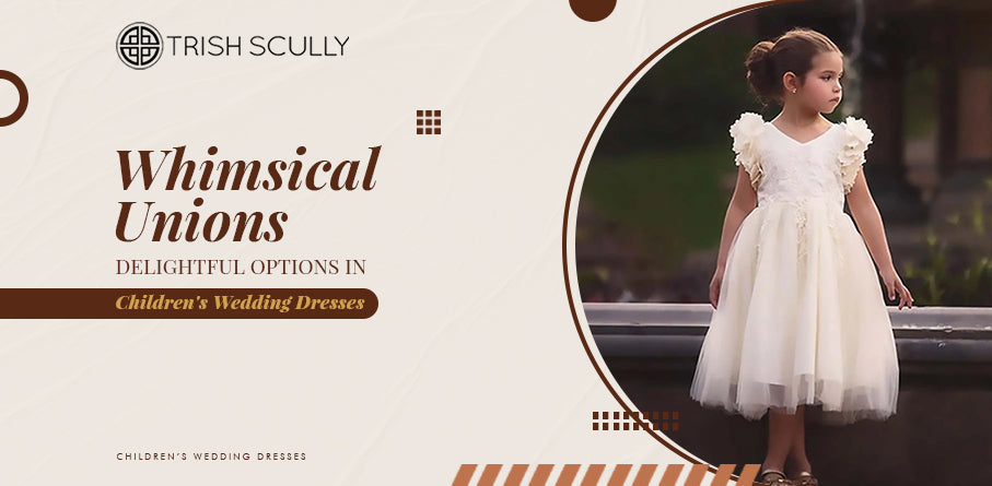 Whimsical Unions: Delightful Options in Children's Wedding Dresses