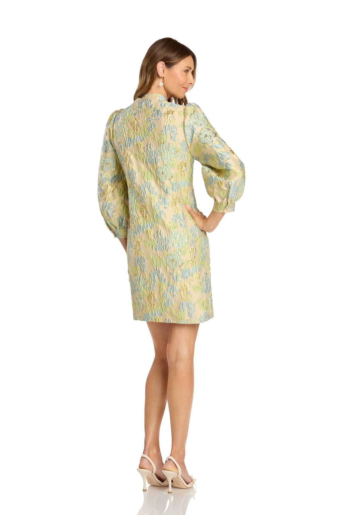 OLIVIE DRESS GOLDEN MEADOW