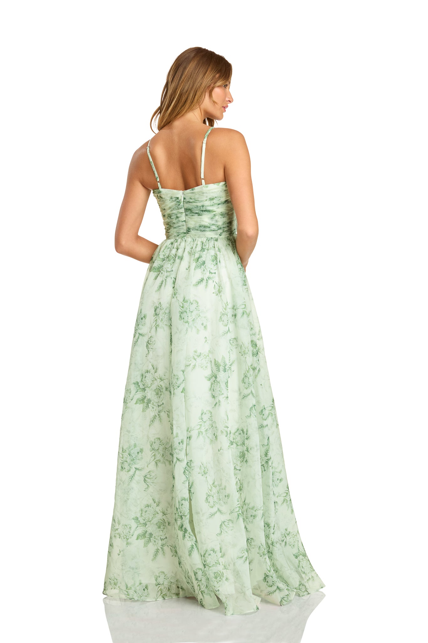 KENLEY GOWN GREEN