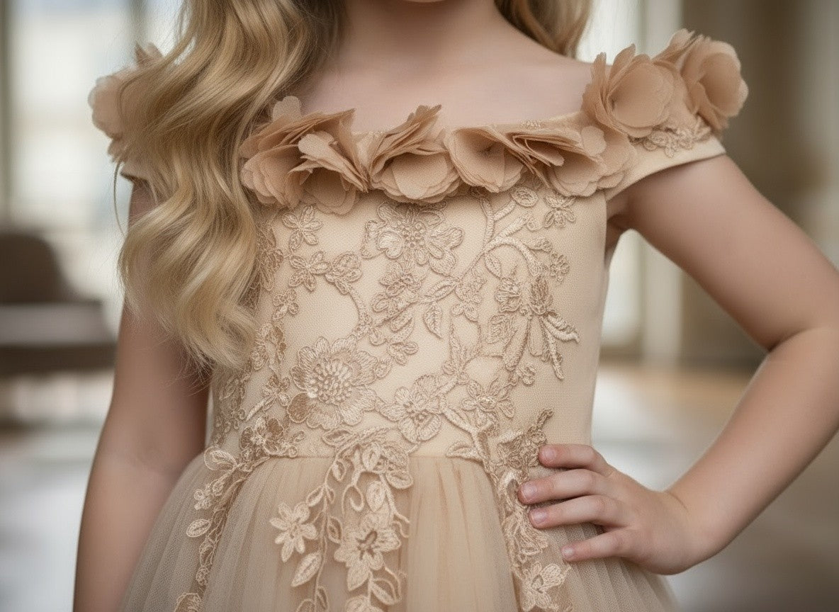 BELLE GOWN GOLD