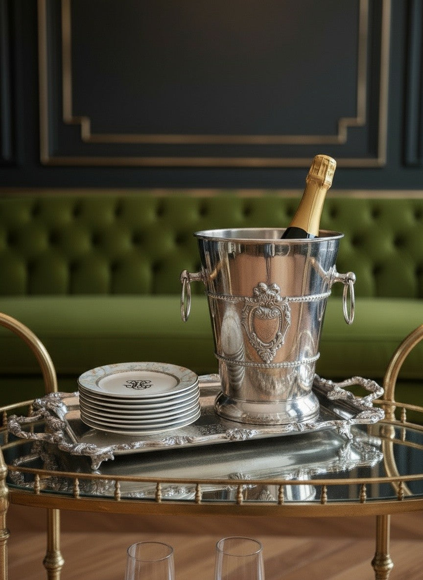 SAINT-GERMAIN APPETIZER PLATES- 4 PC. SET