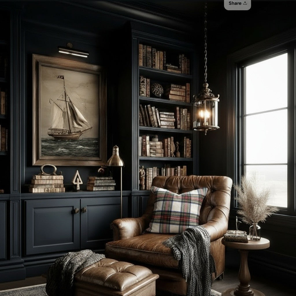 MONTROSE TARTAN PILLOW WHITE