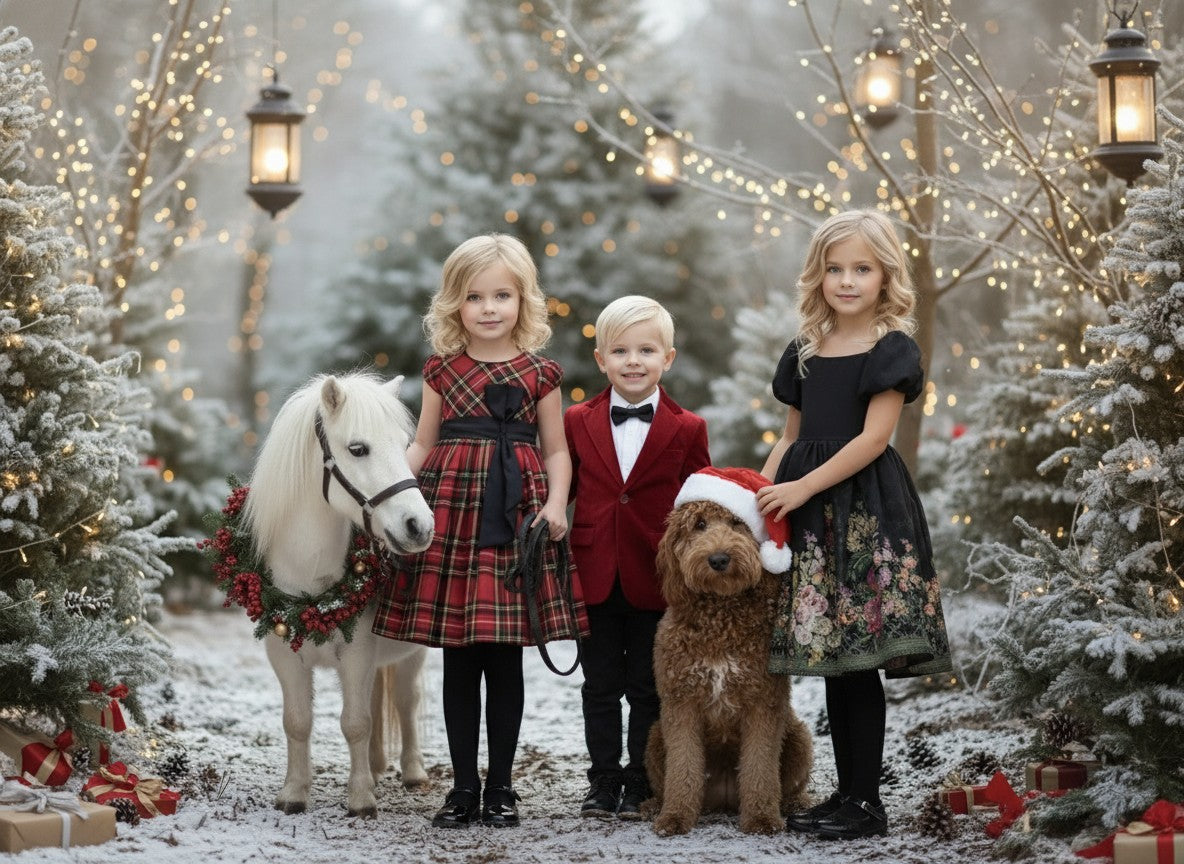 ISLA STEWART TARTAN DRESS