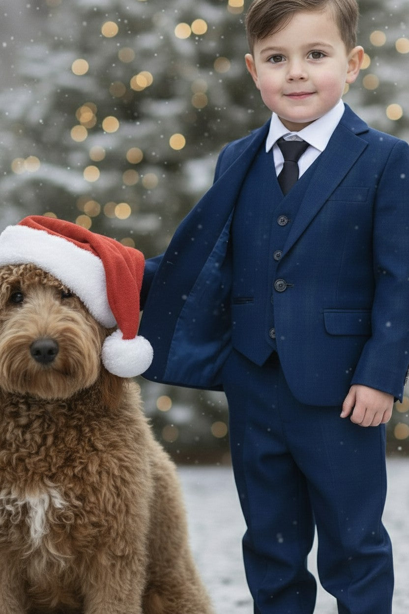 LIVINGSTON TARTAN 3PC. SUIT