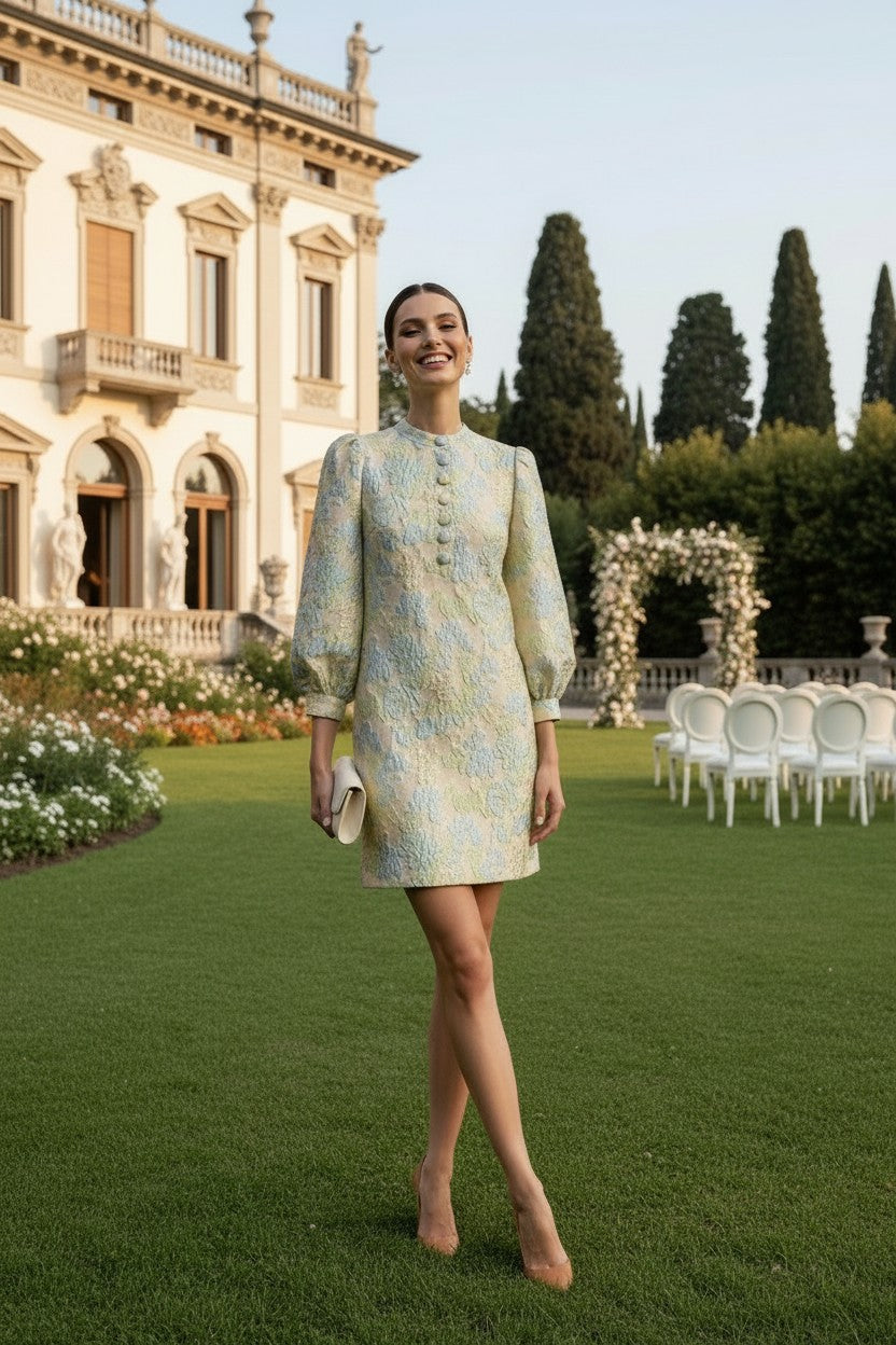 OLIVIE DRESS GOLDEN MEADOW