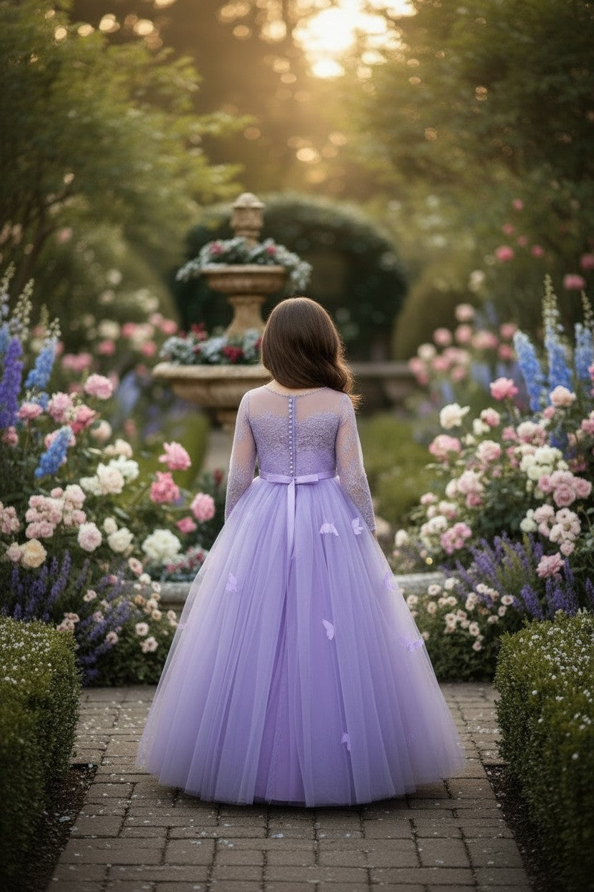MARIPOSA GOWN LAVENDER
