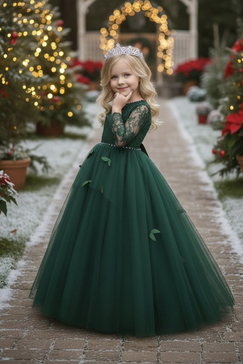 MARIPOSA GOWN EMERALD