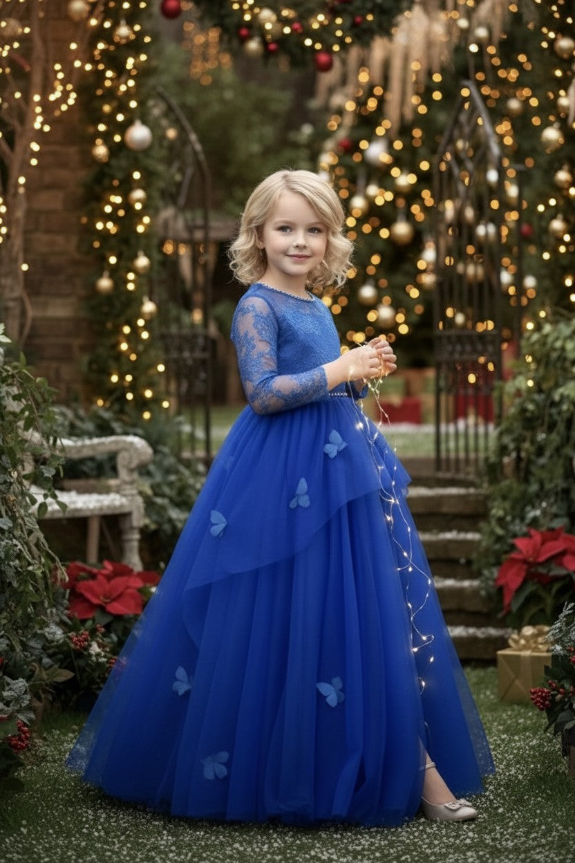 MARIPOSA GOWN ROYAL BLUE