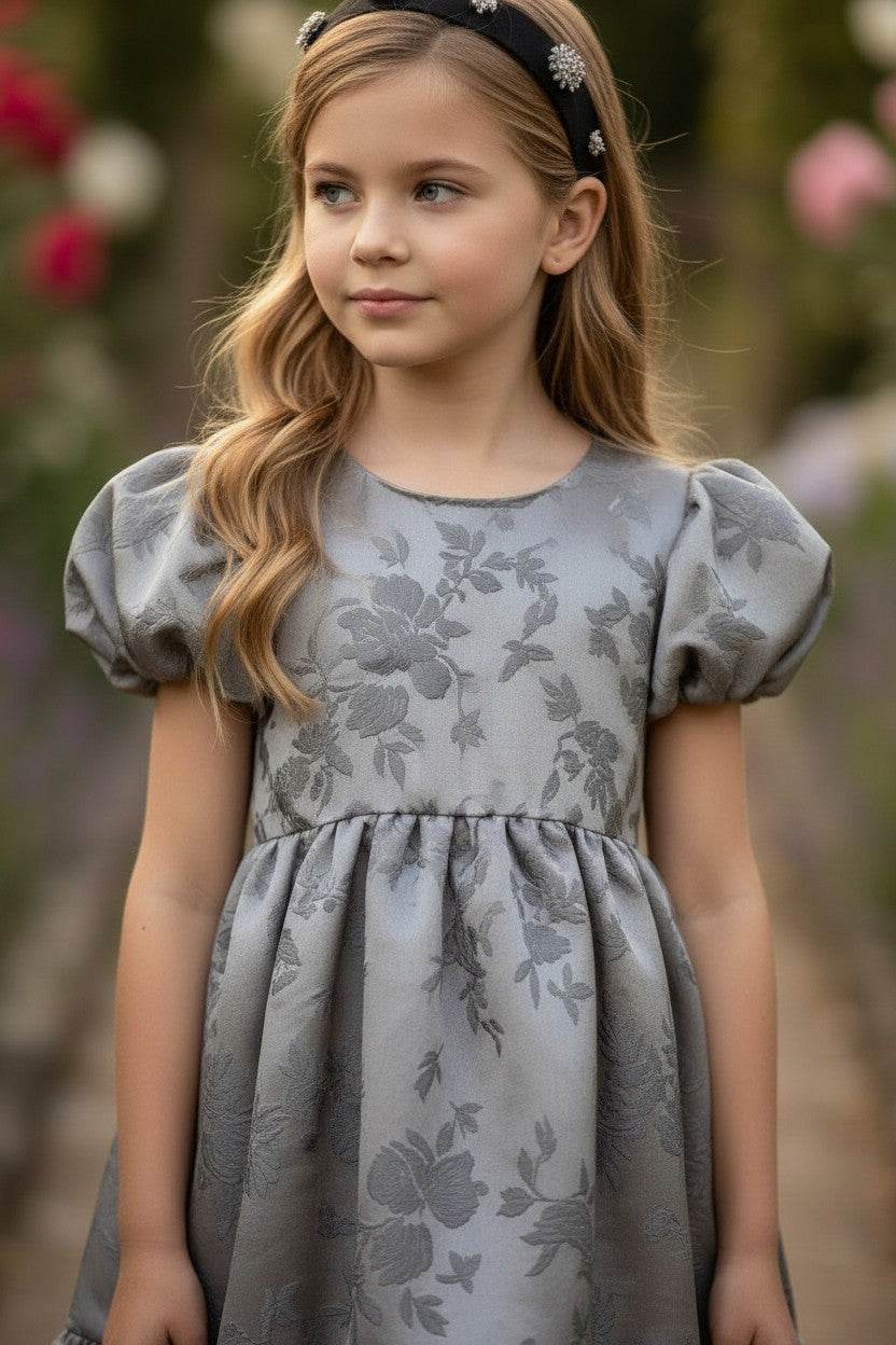 GRACYN GOWN SILVER