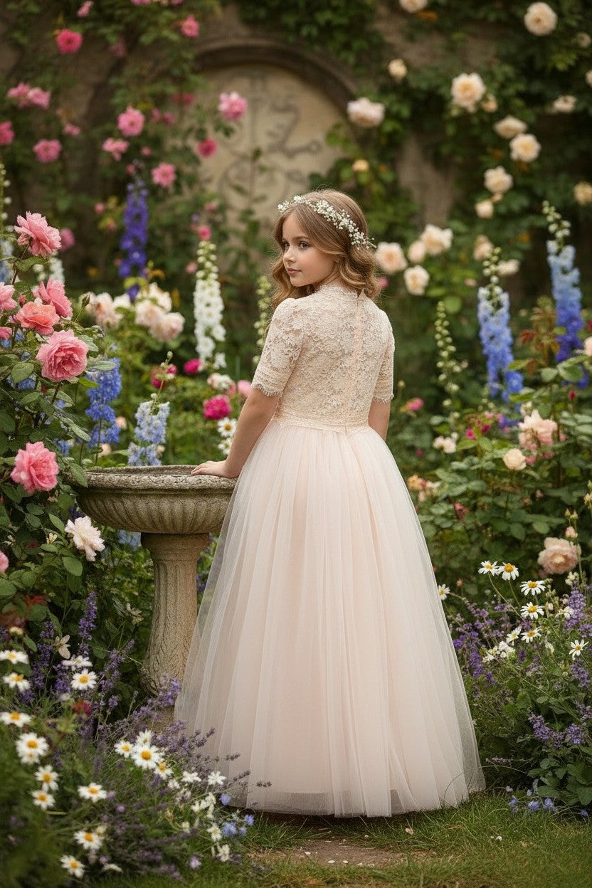 HARMONY GOWN PEACHY PINK