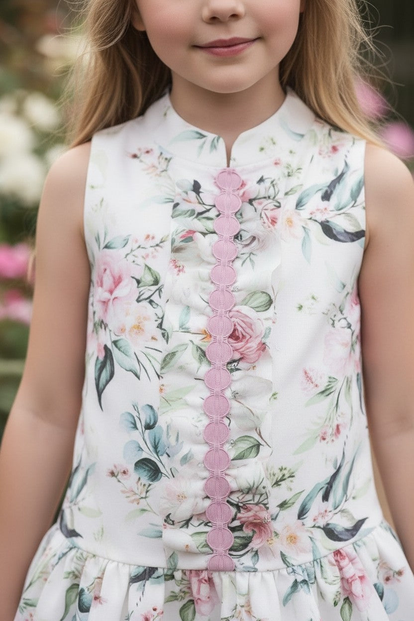 ADA DRESS IVORY FLORAL