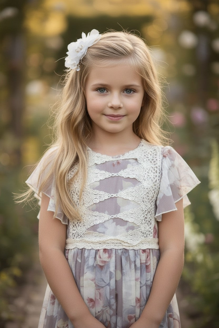 FLEUR BLANCHE FLOWER CLIP