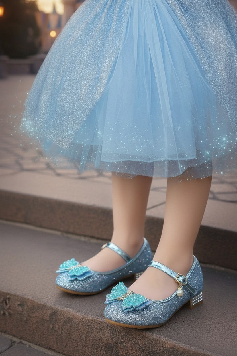$39.99 DRESS UP SALE MAGICAL BUTTERFLY SHOE BLUE
