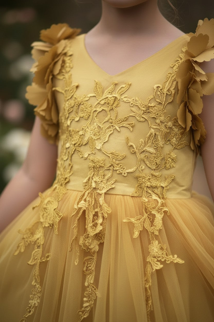 BIANCA GOWN SUNFLOWER