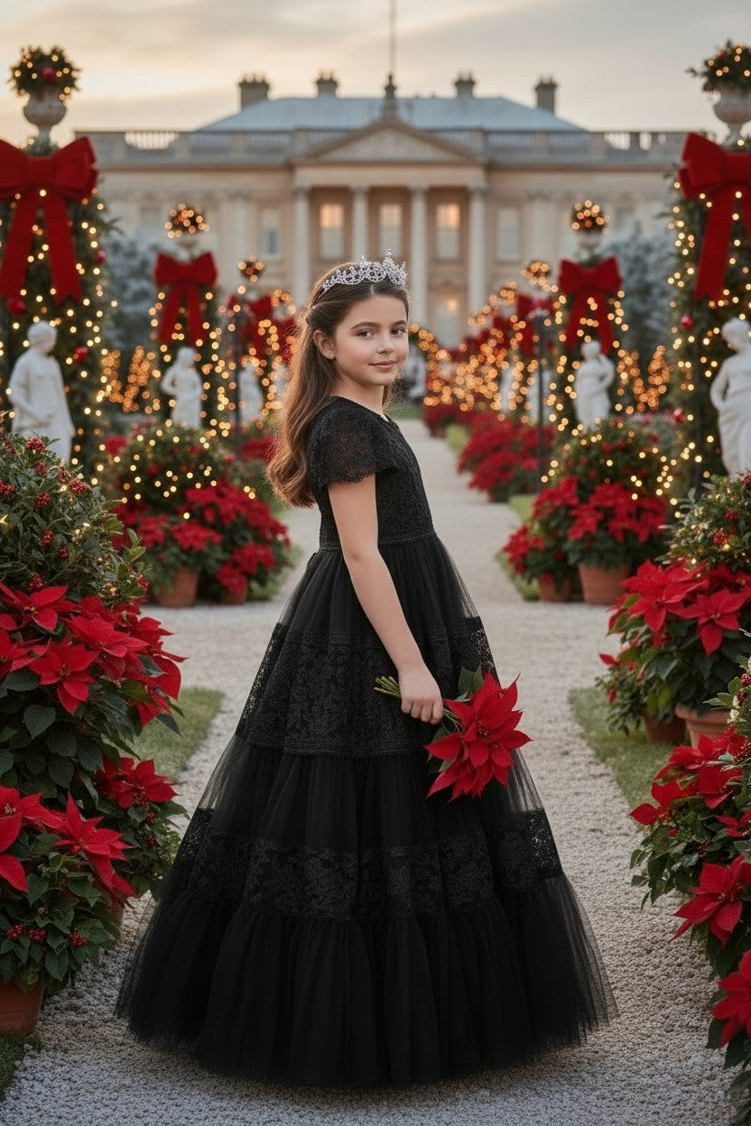 CATERINA DRESS BLACK