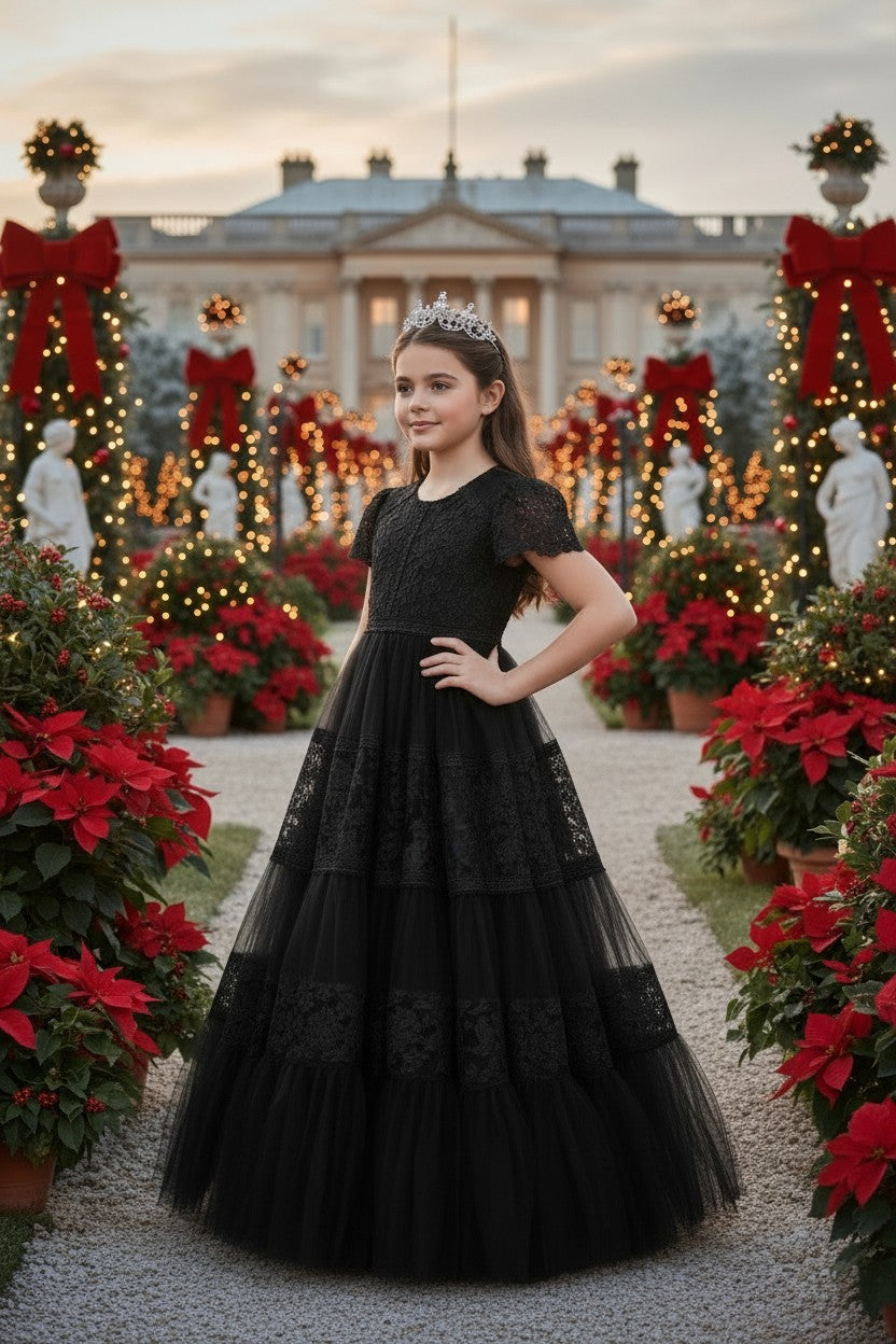 CATERINA DRESS BLACK