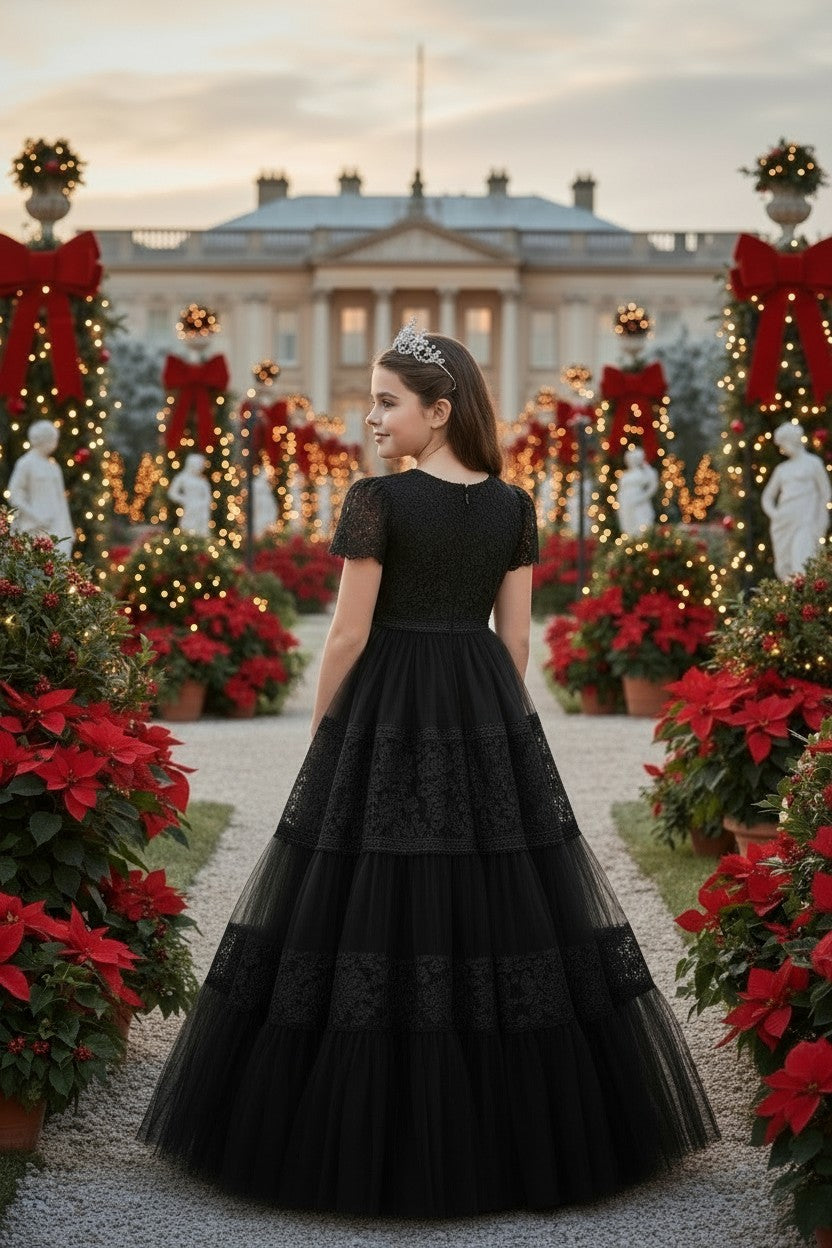 CATERINA DRESS BLACK