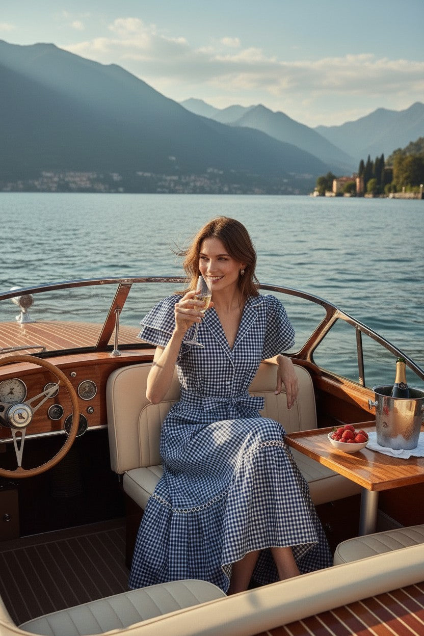 KORALINA DRESS GINGHAM