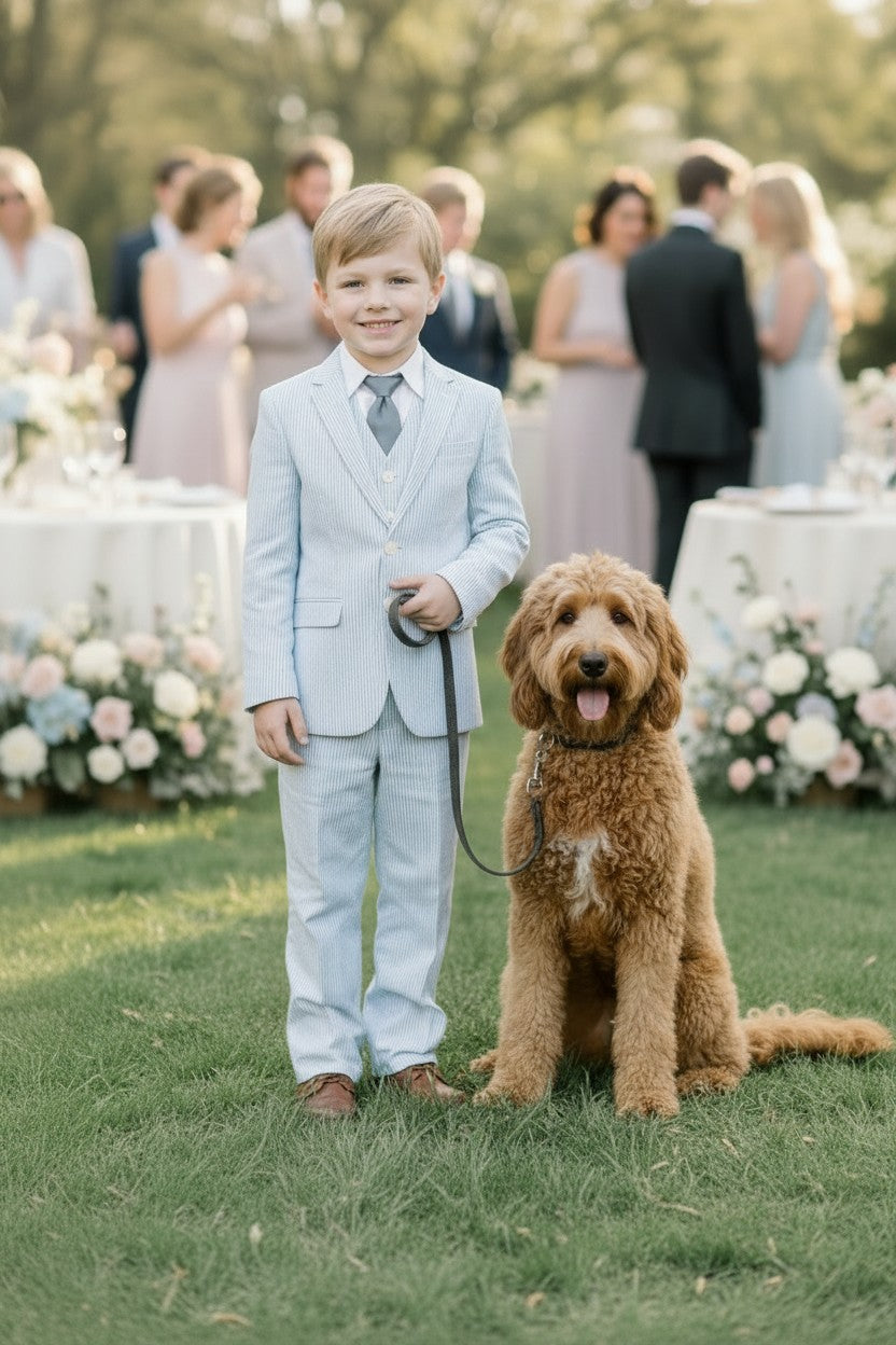 ASHFORD SEERSUCKER 3 PC. SUIT