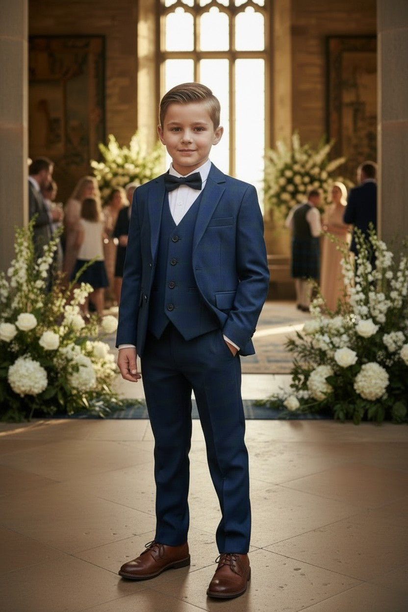 LIVINGSTON TARTAN 3PC. SUIT