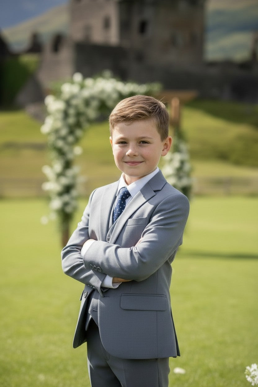 MANCHESTER SUIT GRAY