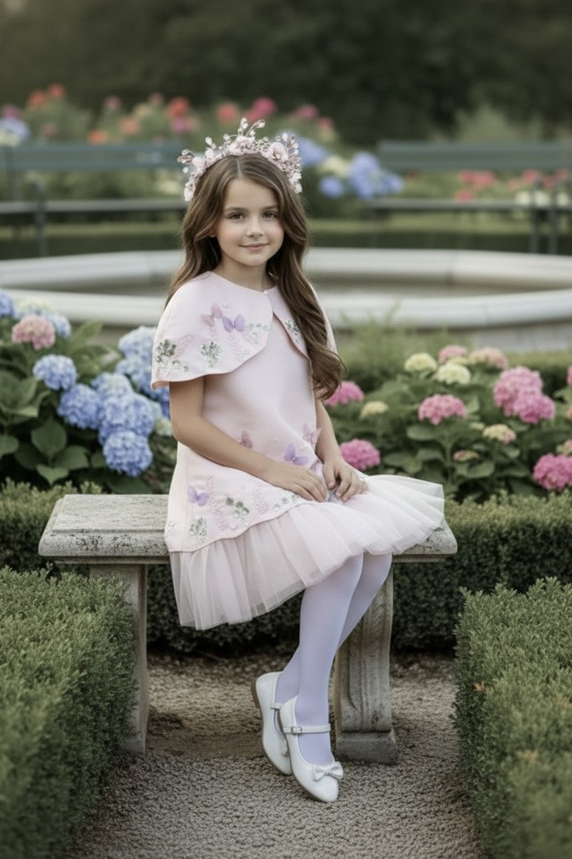 EMERY DRESS & CAPELET SET