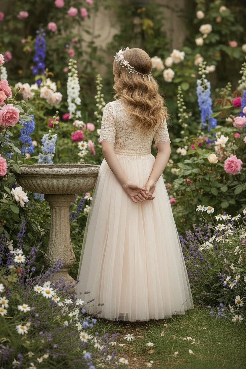 HARMONY GOWN PEACHY PINK