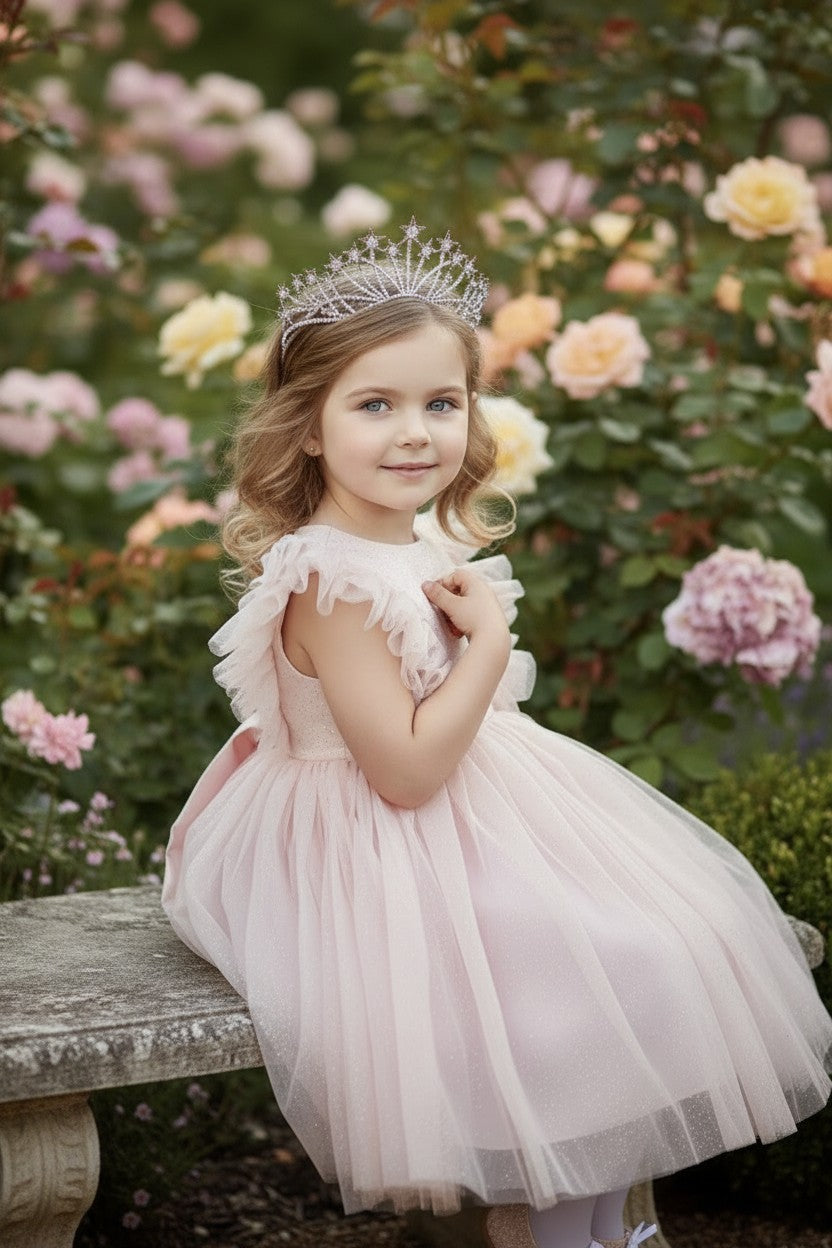 MILLY DRESS SPARKLE PINK