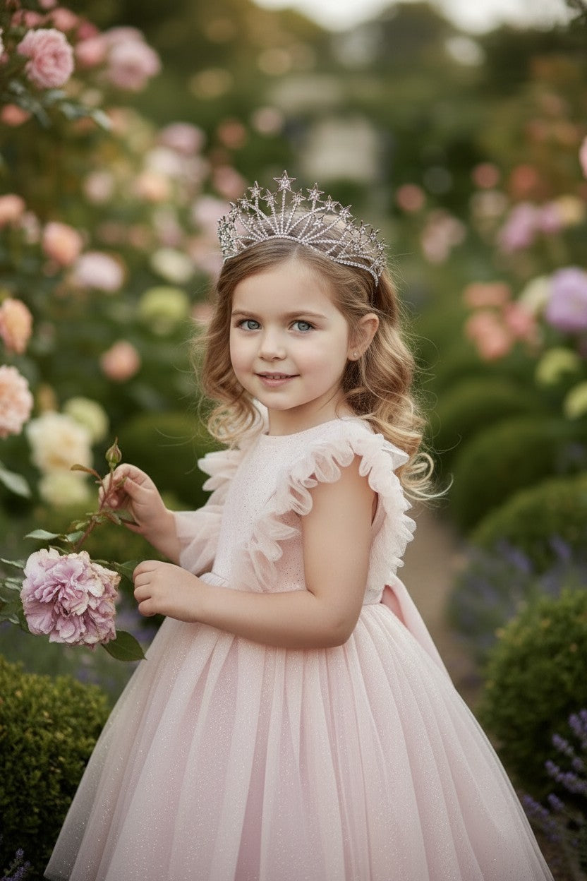 MILLY DRESS SPARKLE PINK