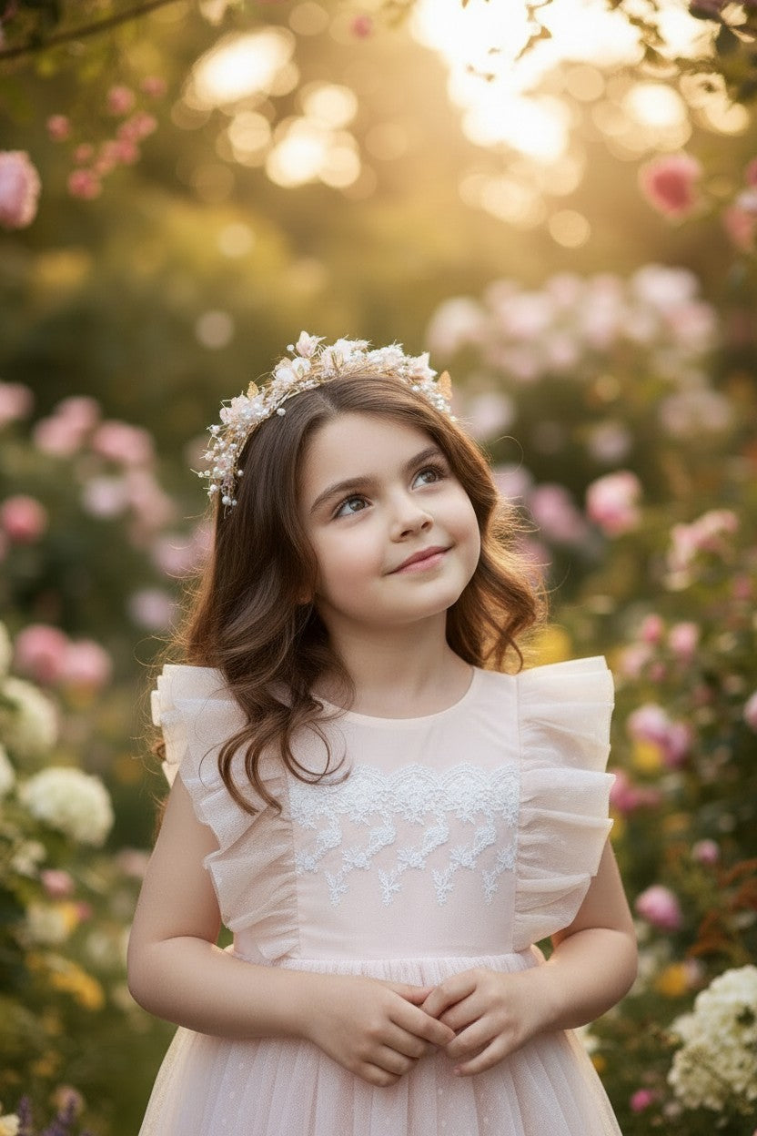 CAROLINA DRESS BLUSH PINK