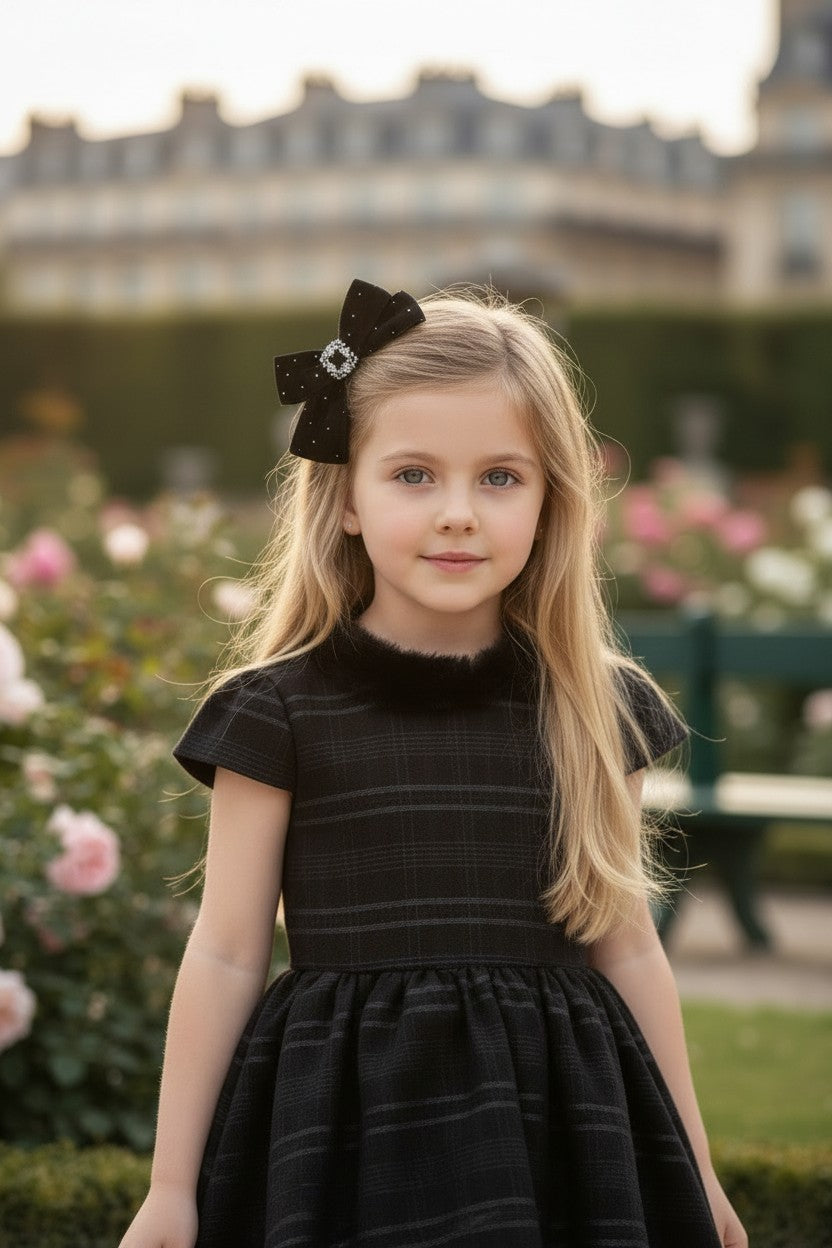 EVANGELINE DRESS BLACK