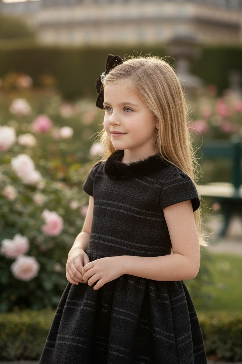 EVANGELINE DRESS BLACK