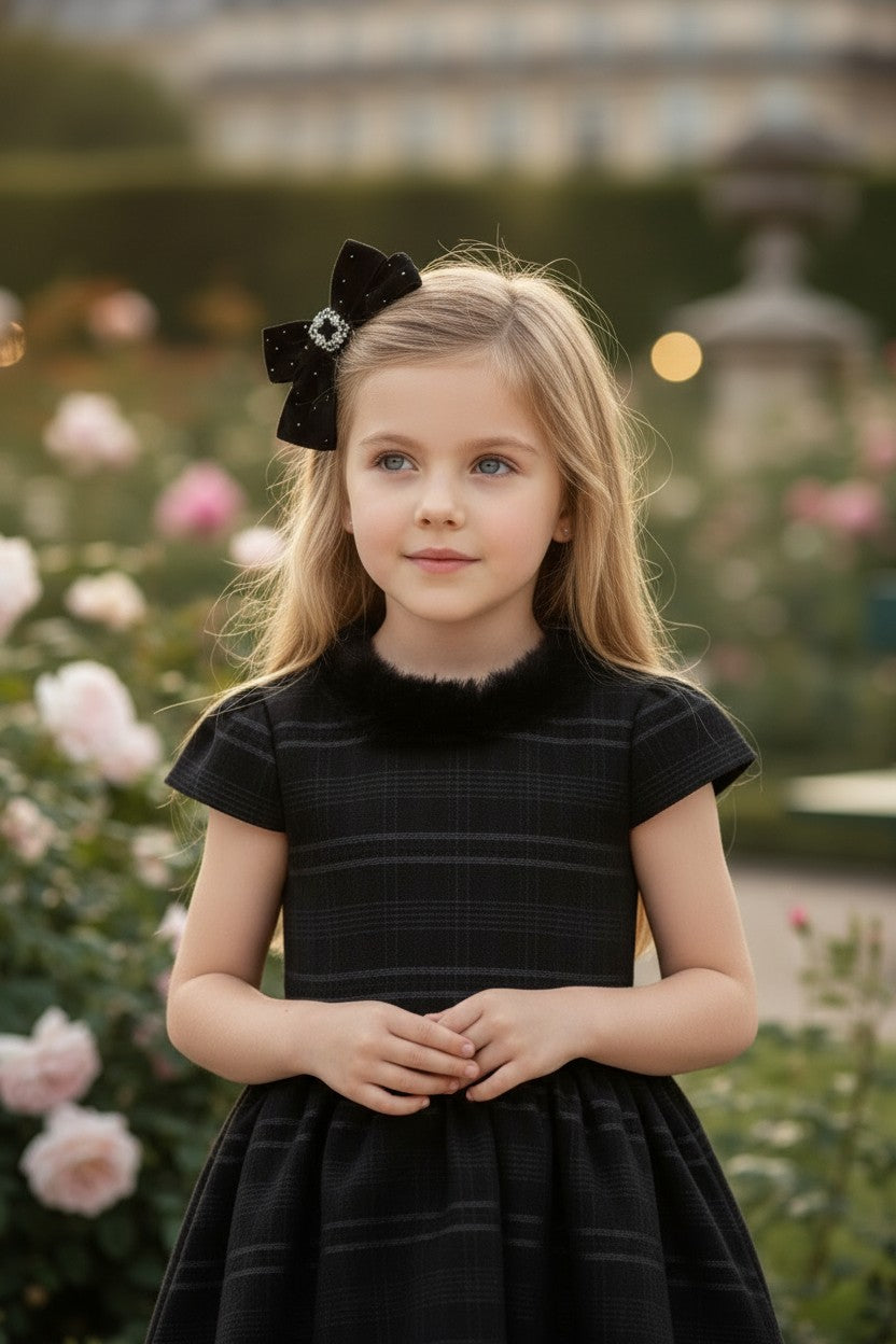 EVANGELINE DRESS BLACK