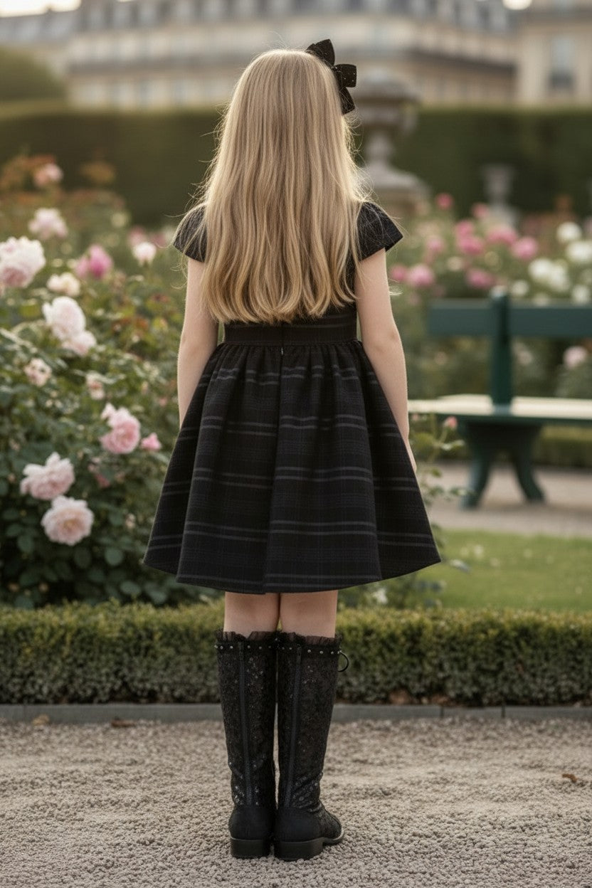 EVANGELINE DRESS BLACK