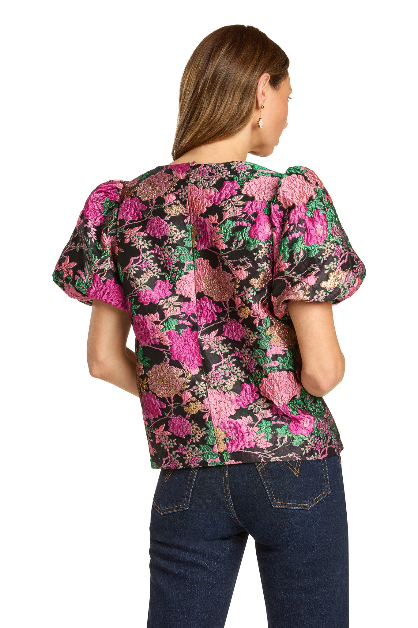 MARGARET BLOUSE MIDNIGHT FLORAL