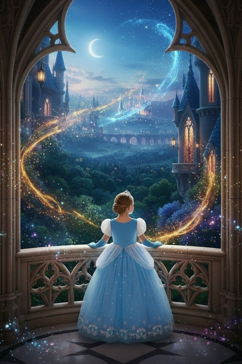 PRINCESS LUCIENNE DRESS & GLOVES SET