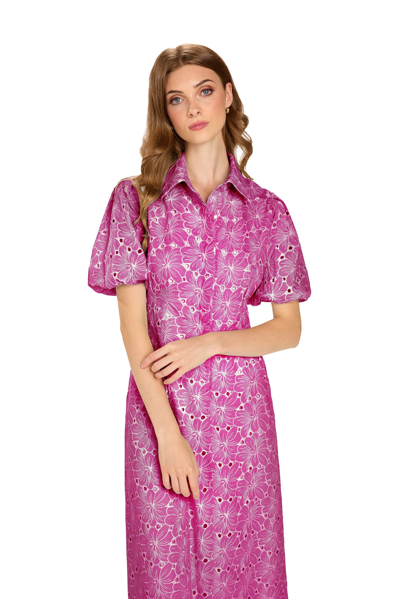 EMANUELA DRESS FUCHSIA