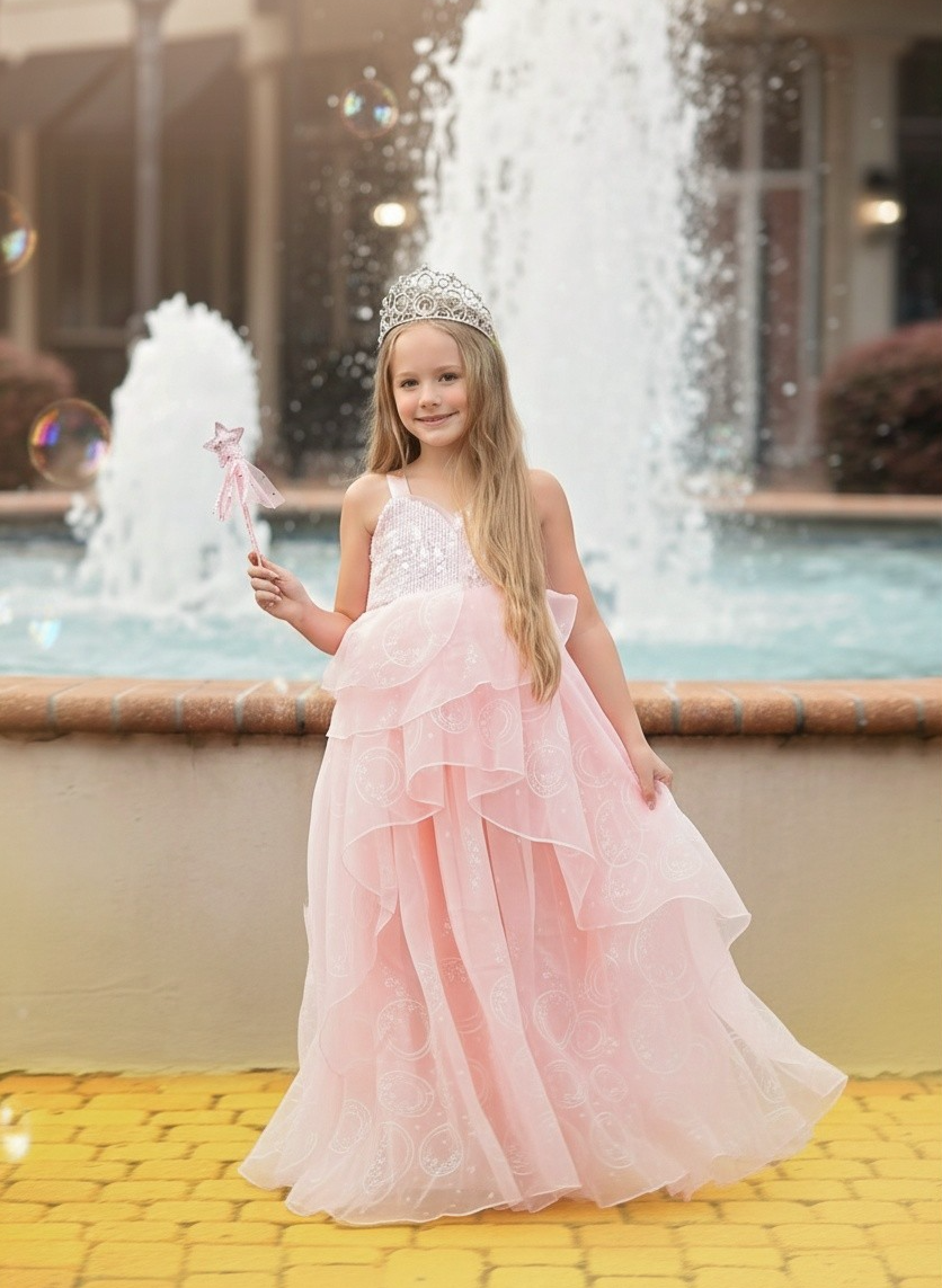 PRINCESS STARBELLE DRESS & WAND SET