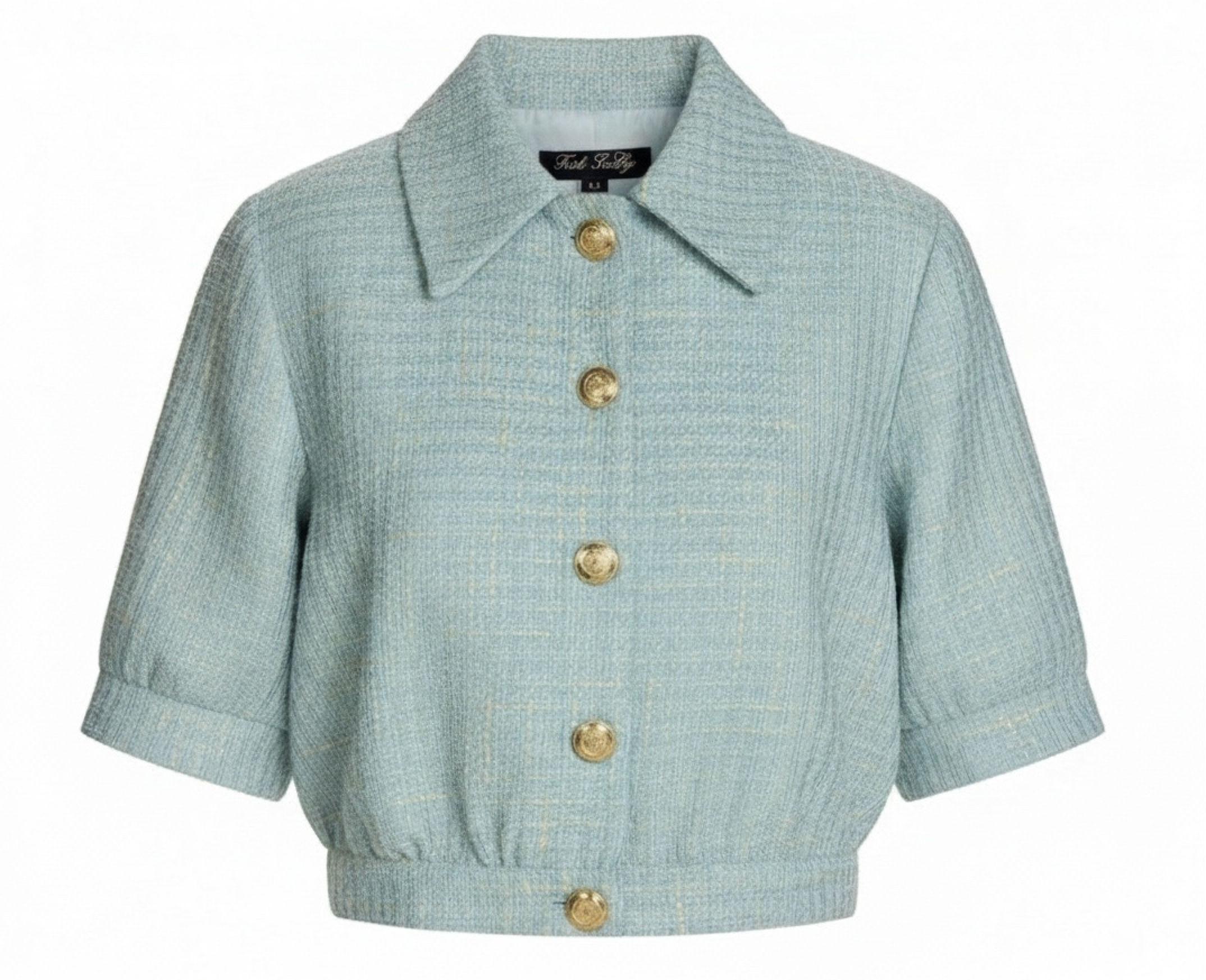 NIKKI CROPPED TWEED JACKET