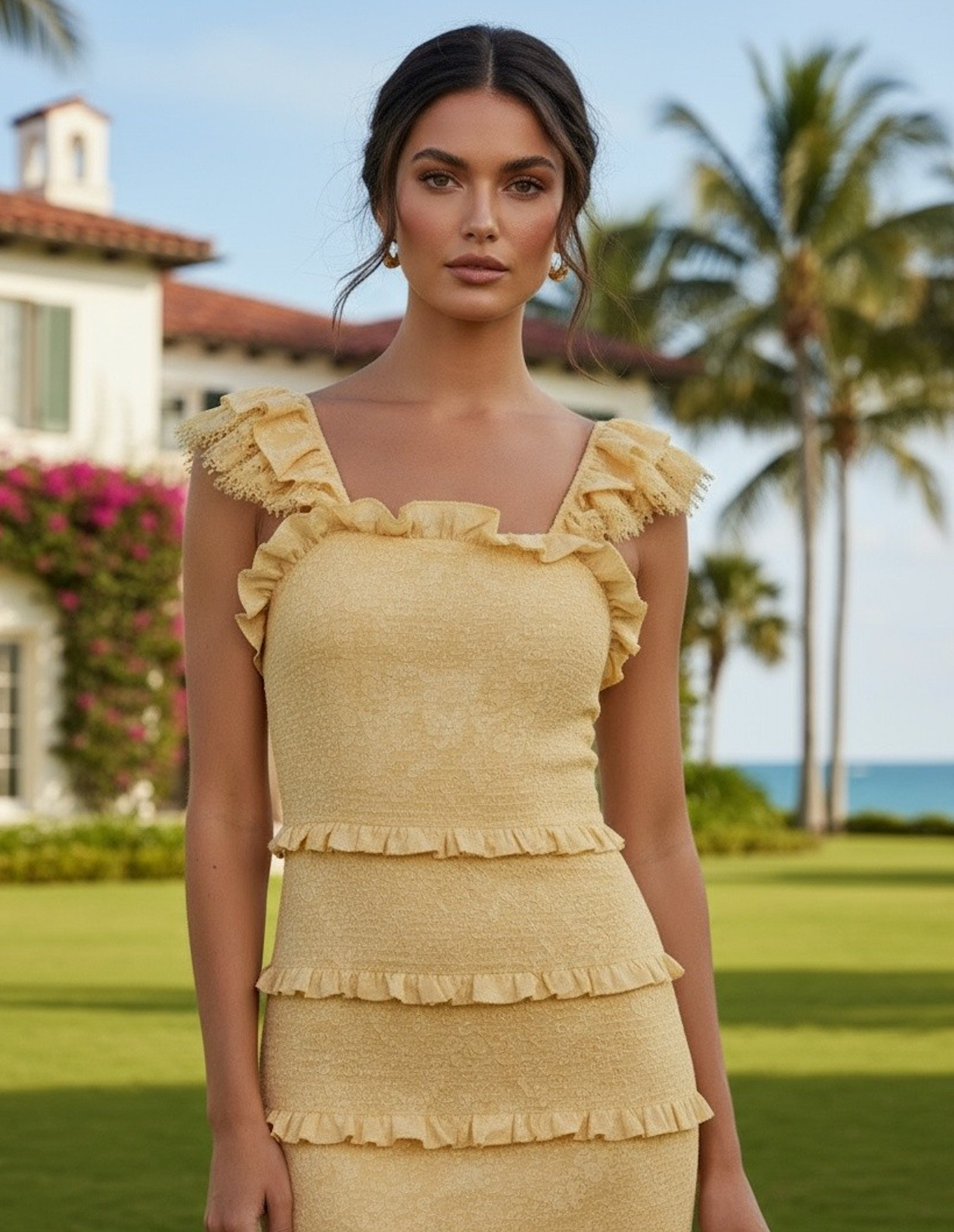 FRANCINE DRESS SUNSHINE