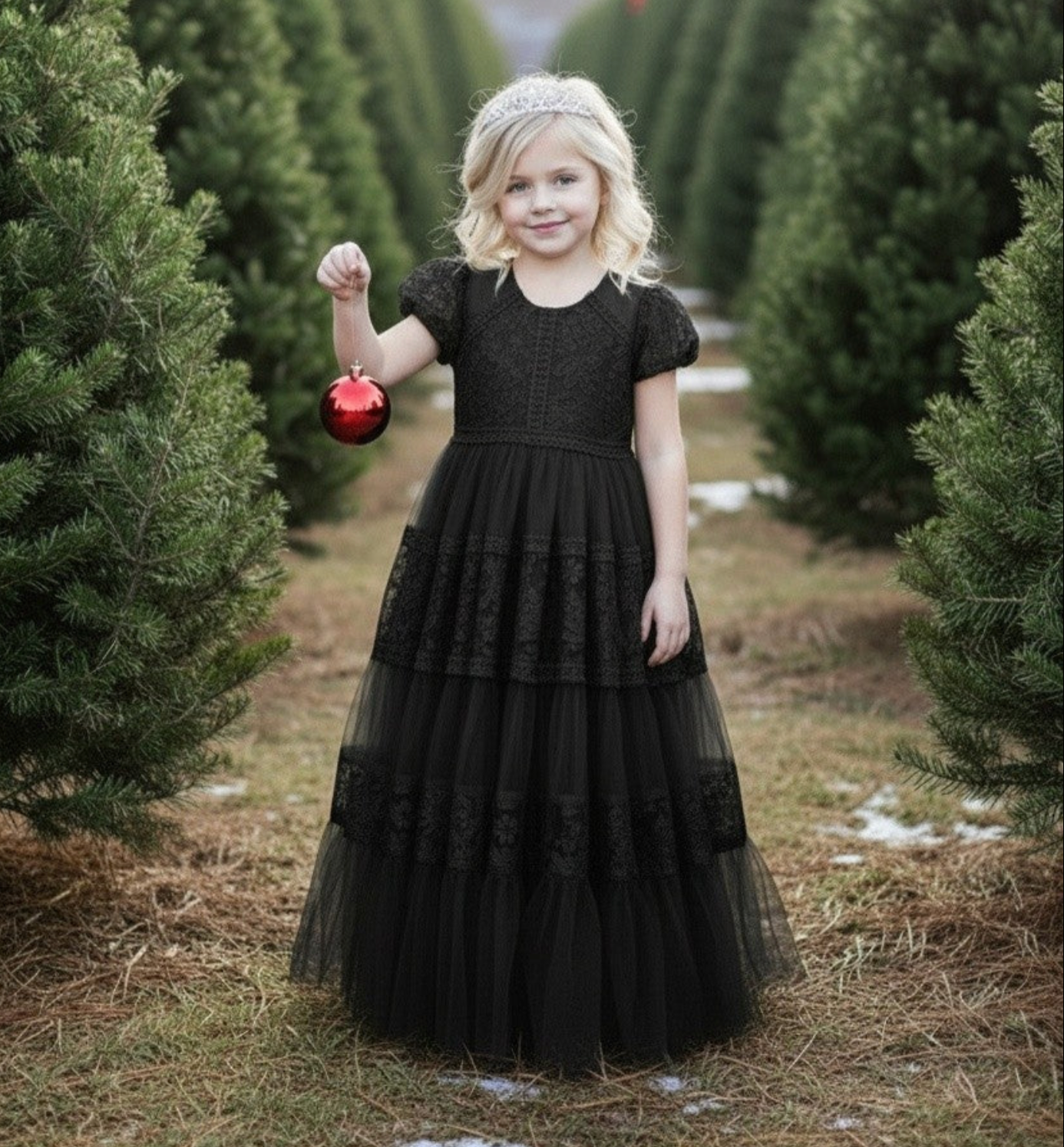 CATERINA DRESS BLACK