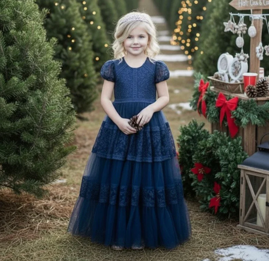 CATERINA DRESS NAVY