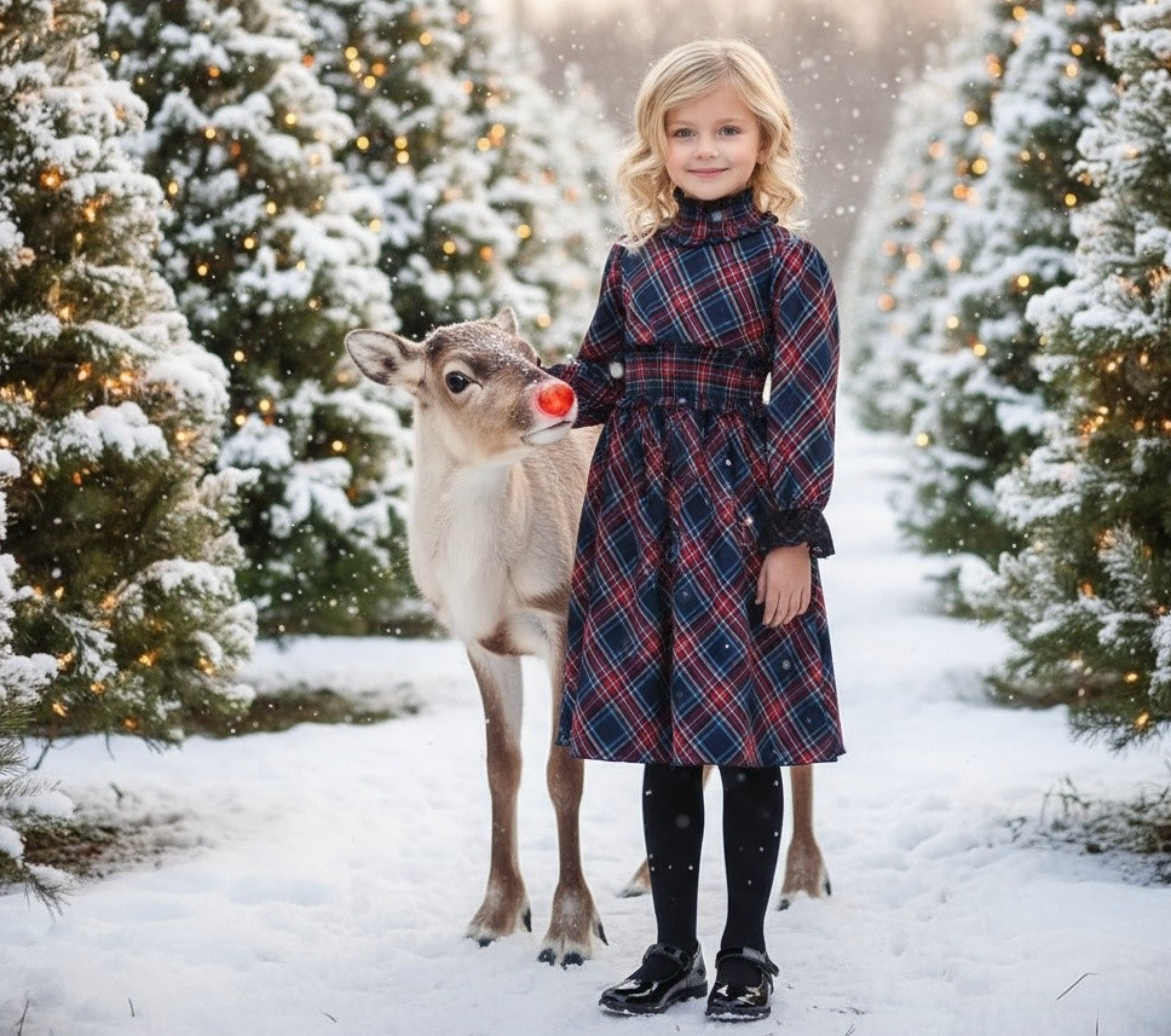 HARPER DRESS TARTAN