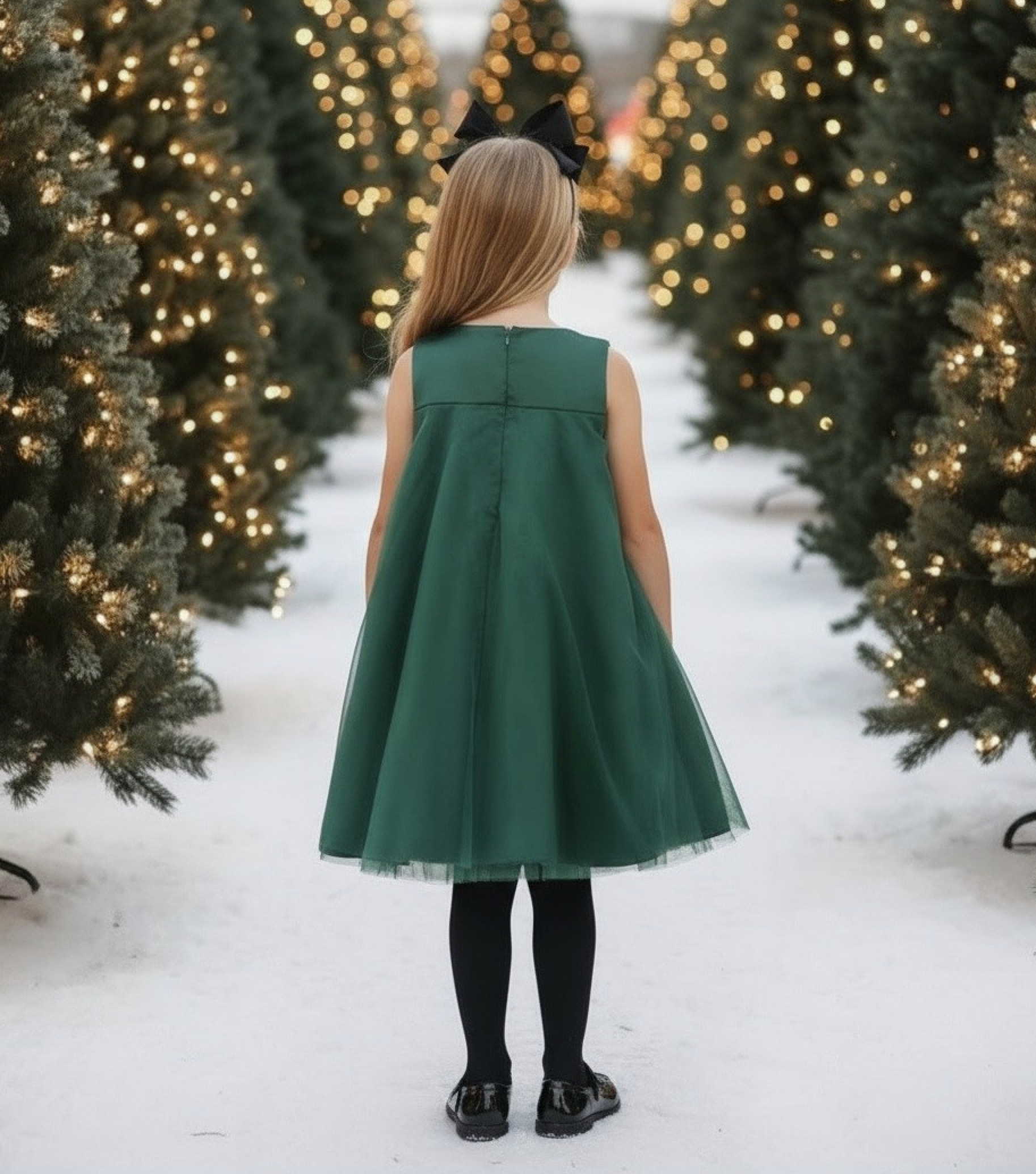 LUCIA DRESS EMERALD