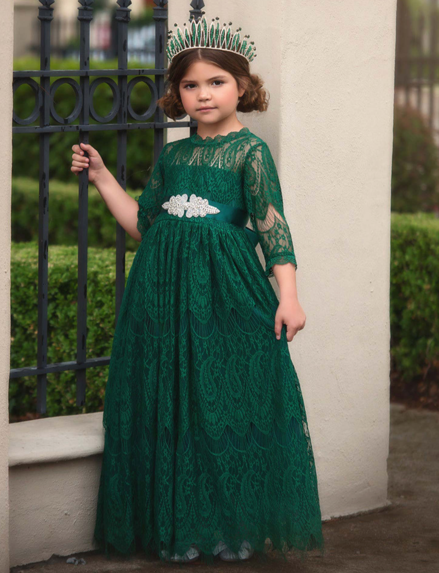 BELLA RAFAELA GOWN EMERALD