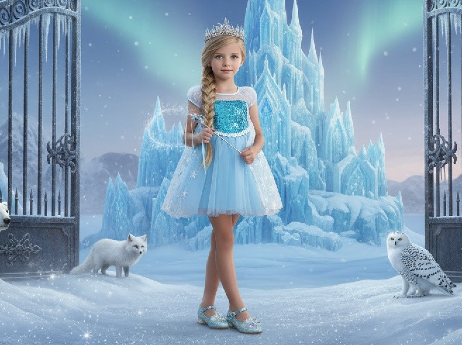 ICE QUEEN MINI DRESS