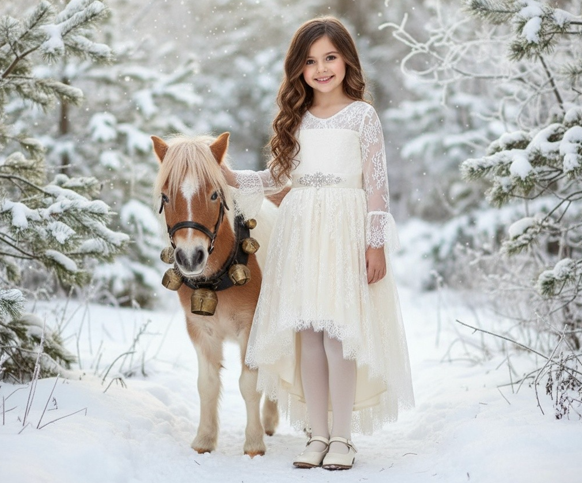 AINSLEY DRESS & BELT SET IVORY