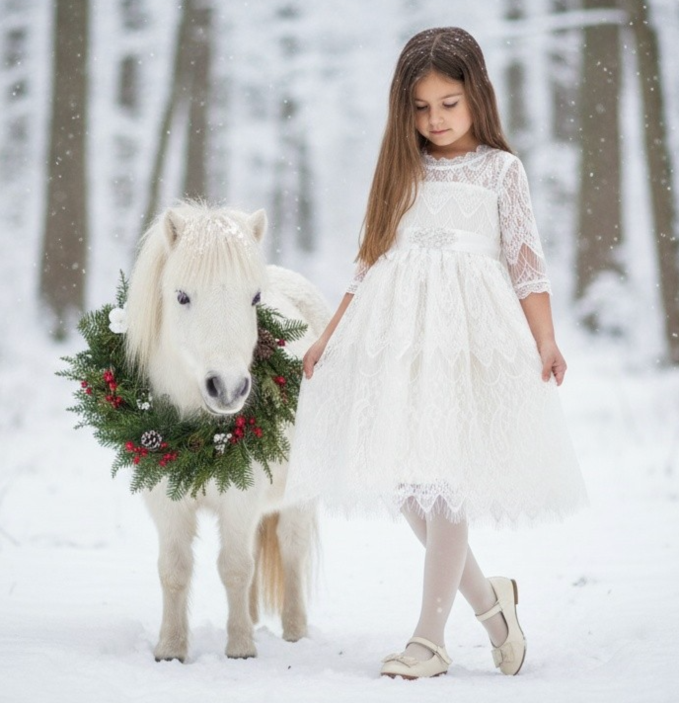 BELLA RAFAELA DRESS & BELT SET- ANTIQUE WHITE