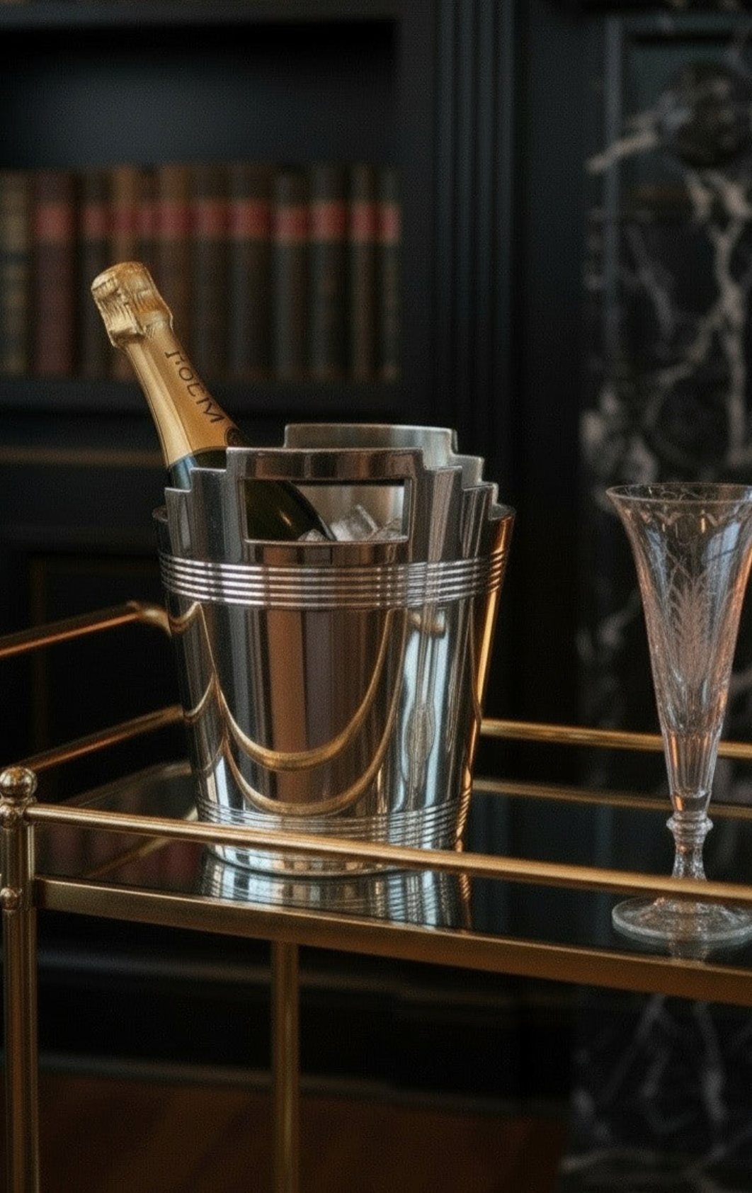 SILVER PLATED UPPINGHAM CHAMPAGNE BUCKET